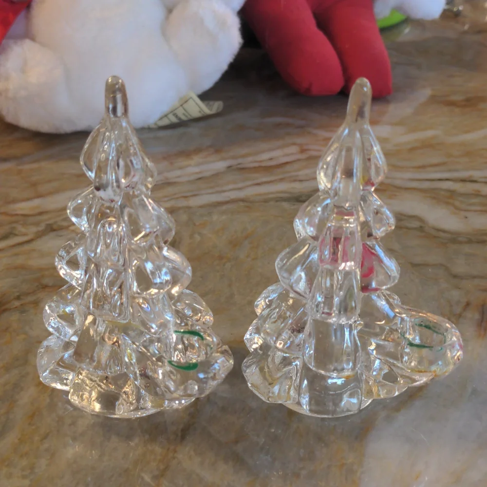 Christmas tree candle holders